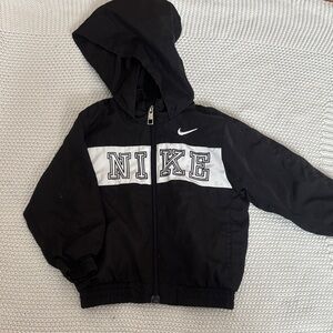 Nike Black and White Kids' Hoodie